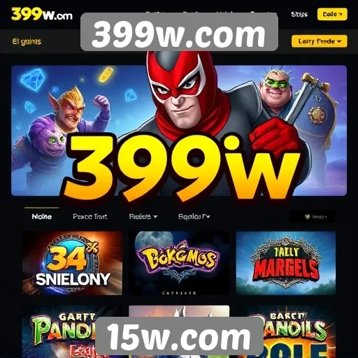 Principais jogos oferecidos pelo site 399w.com